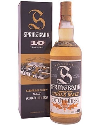 Springbank 10 Jahre alt 75cl