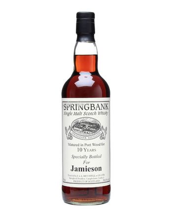Springbank 10 Jahre alt Port Wood Jamieson