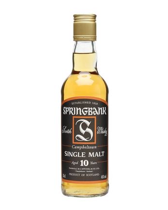 Springbank 10 Jahre alt Half Bottle