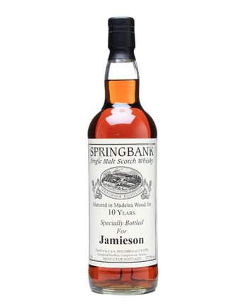 Springbank 10 Jahre alt Madeira Wood Jamieson