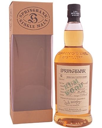 Springbank 1989 12 Jahre alt Rum Cask
