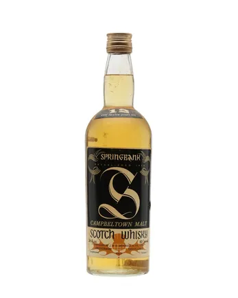 Springbank 12 Jahre alt Bottled 1970s