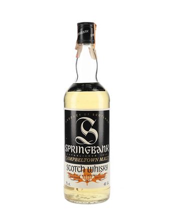 Springbank 12 Jahre alt Bottled 1980s 75cl