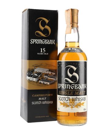 Springbank 15 Jahre alt Bottled 1980s