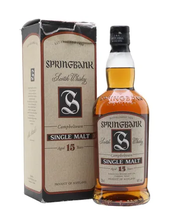 Springbank 15 Jahre alt Old Presentation
