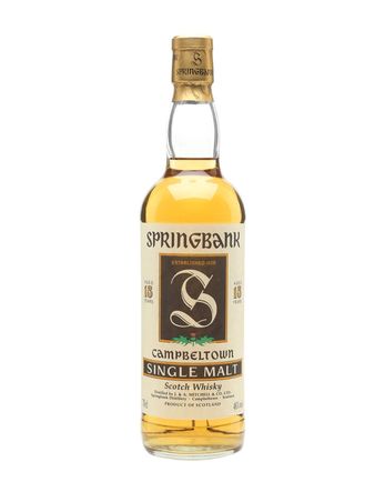 Springbank 15 Jahre alt Tall Bottled 1990s