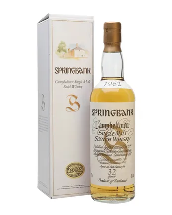 Springbank 1962 32 Jahre alt White Label