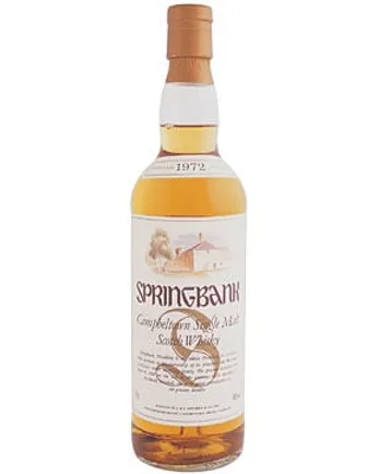 Springbank 1972 31 Jahre alt