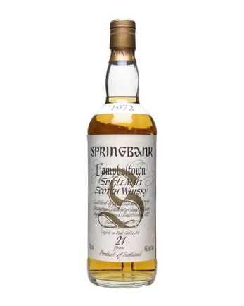 Springbank 1972 21 Jahre alt