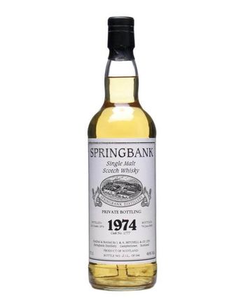 Springbank 1974 29 Jahre alt cask #1777