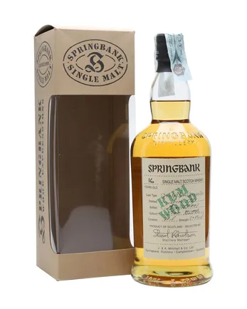 Springbank 1991 16 Jahre alt Rum Wood