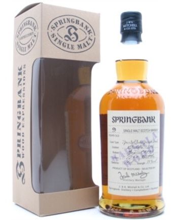 Springbank 1996 9 Jahre alt Marsala Wood