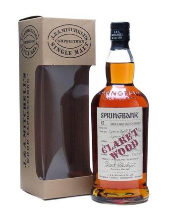Springbank 1997 12 Jahre alt Claret Wood
