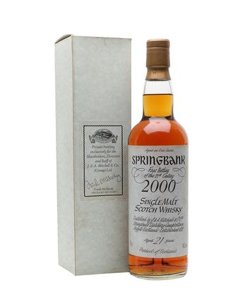 Springbank 21 Jahre alt First Bottling of 21st Century