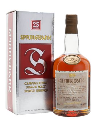 Springbank 25 Jahre alt Bottled 1980's