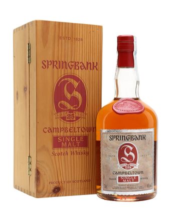 Springbank 25 Jahre alt Bottled 1990s