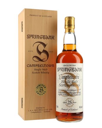 Springbank 25 Jahre alt Millennium Set