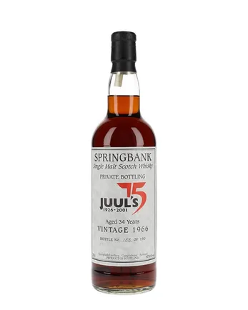 Springbank Juul's 75 34 Jahre alt