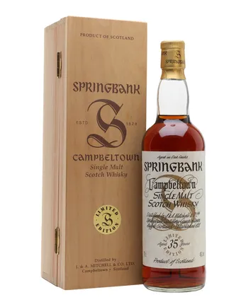 Springbank 35 Jahre alt Millennium Set