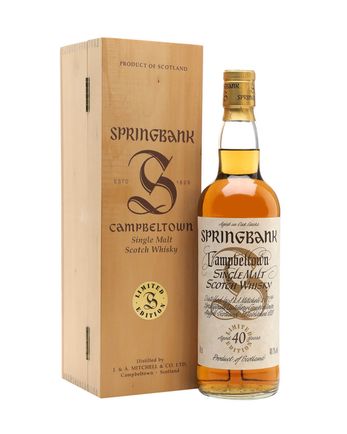 Springbank 40 Jahre alt Millennium Set