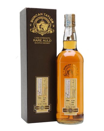 Springbank 1967 37 Jahre alt Duncan Taylor