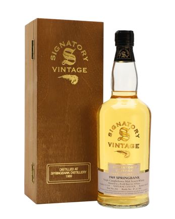 Springbank 1969 34 Jahre alt Signatory
