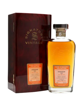 Springbank 1969 40 Jahre alt Cask #263 Signatory