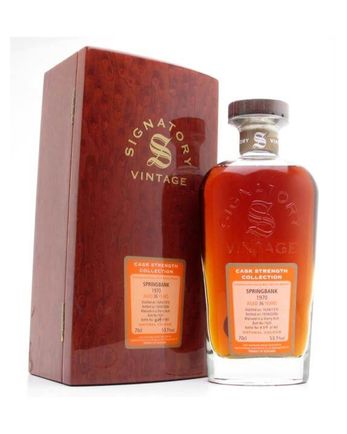 Springbank 1970 36 Jahre alt Sherry Butt Signatory