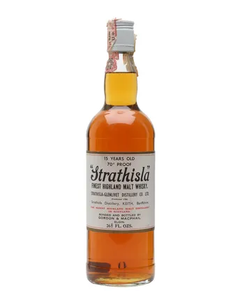 Strathisla 15 Jahre alt 70 Proof Bottled 1970s Gordon & Macphail