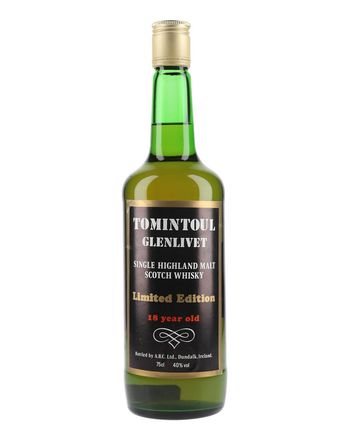 Tomintoul Glenlivet 18 Jahre alt Independent Bottling
