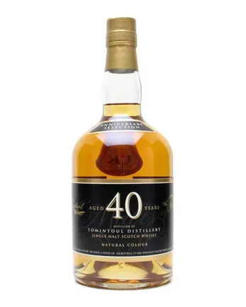 Tomintoul 40 Jahre alt Speciality Drinks  Anniversary Selection