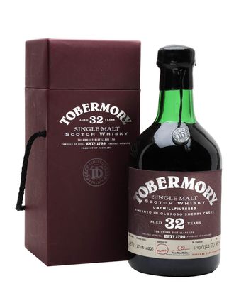 Tobermory 1972 32 Jahre alt Oloroso Sherry Finish Bottled 2005
