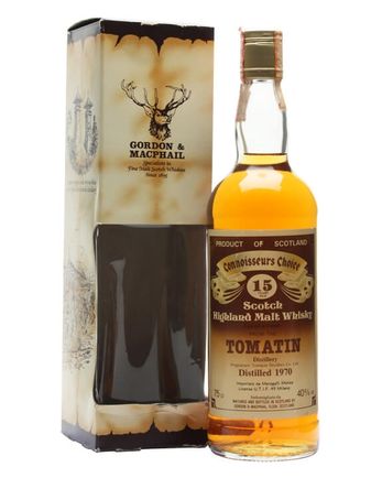 Tomatin 1970 15 Jahre alt Connoisseurs Choice Gordon & Macphail