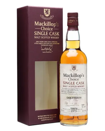Tomatin 1975 25 Jahre alt Cask #4 Mackillop's
