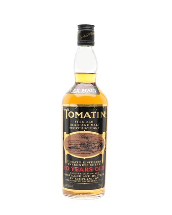 Tomatin 10 Jahre alt Bottled 1980's 75cl