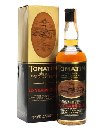 Tomatin 10 Jahre alt Bottled 1980's