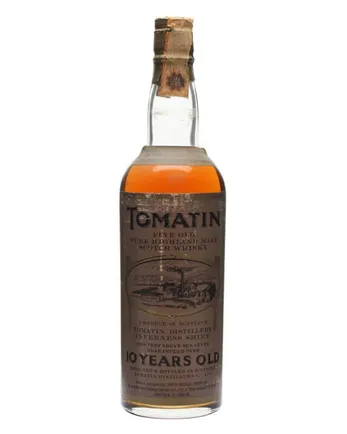 Tomatin 10 Jahre alt Bottled 1970s