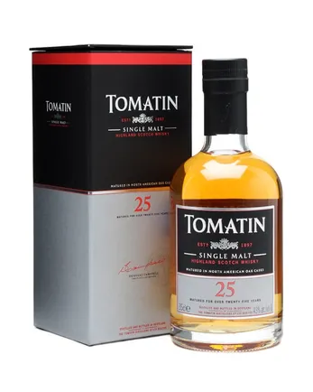 Tomatin 25 Jahre alt Half Bottle