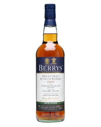 Tormore 1992 20 Jahre alt Cask #100154 Berry Bros Berry Bros & Rudd