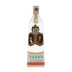 Stefanof Imperial Vodka / Bottled 1970s