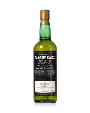 Glen Scotia 1977 14 Jahre alt Cadenhead's 150th