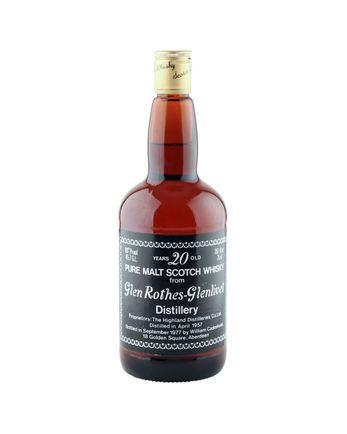 Glenrothes 1957 20 Jahre alt Cadenhead's