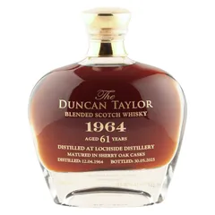 Lochside 1964 61 Year Old, The Duncan Taylor Decanter 2025 Bottling - Sherry Oak Casks