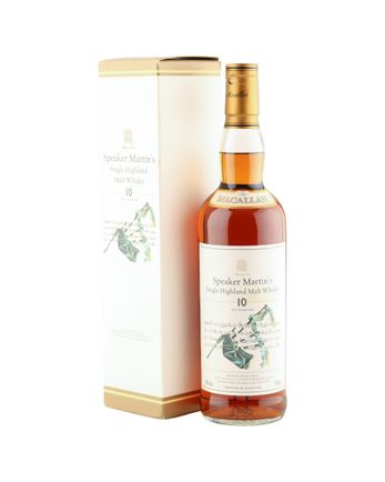 Macallan 10 Jahre alt Speaker Martin's Old Label