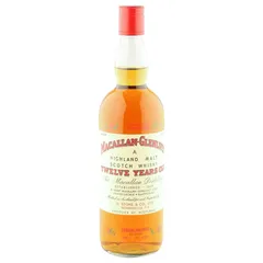 Macallan 12 Year Old, US Import, Gordon & MacPhail Sixties Bottling