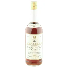 Macallan 1962, Vintage UK Eighties Bottling