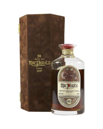 Macphail's 1937 50 Jahre alt Crystal Decanter Gordon & Macphail