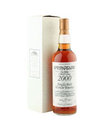 Springbank 21 Jahre alt First Bottling of 21st Century