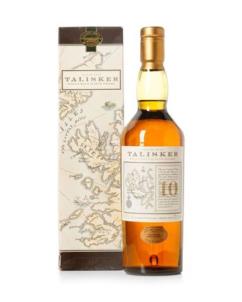 Talisker 10 Jahre alt Old Presentation
