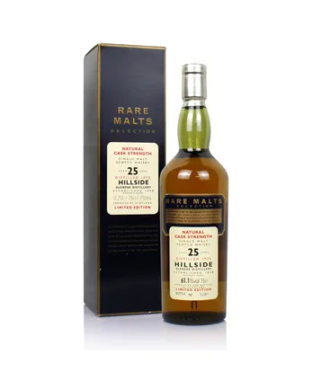 Hillside 1970 25 Jahre alt Rare Malts 75cl
